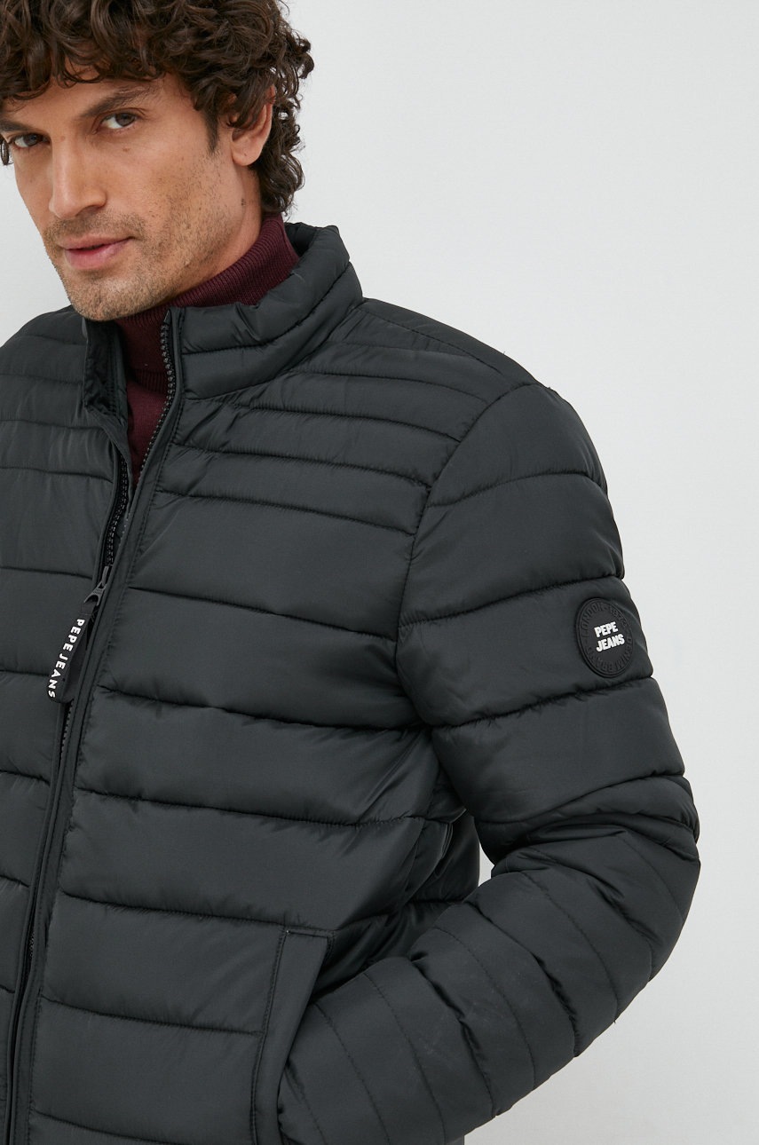 

Яке Pepe Jeans в черно със зимна изолация, Черен