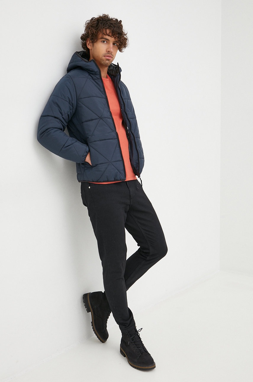 

Куртка Pepe Jeans чоловіча колір синій зимова