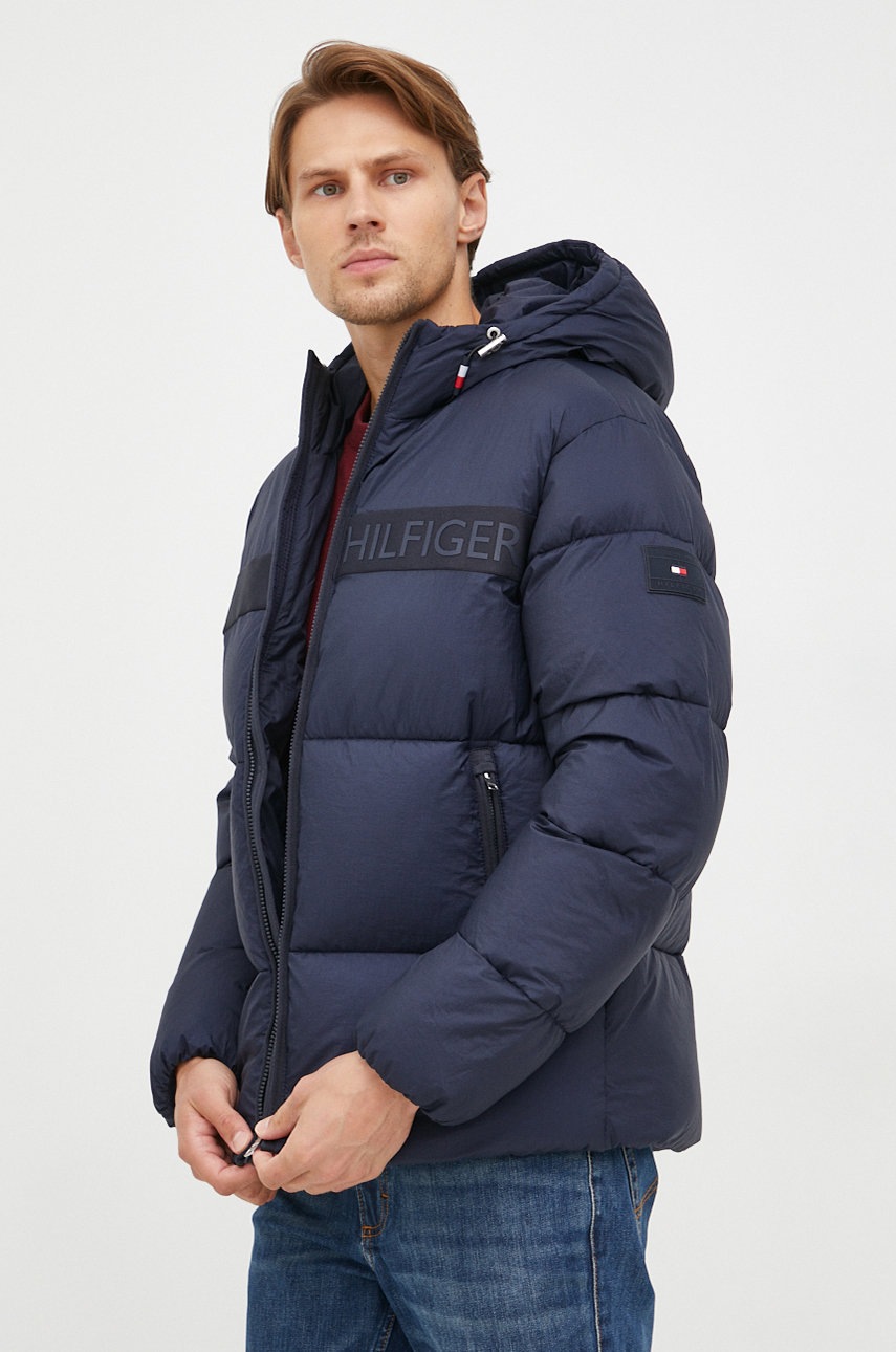 

Куртка Tommy Hilfiger мужская цвет синий переходная