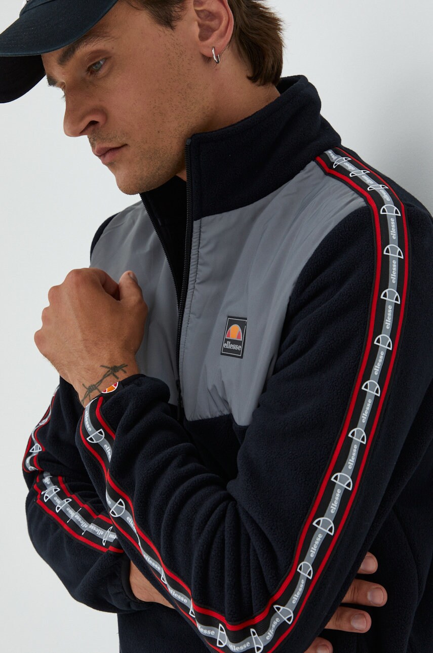 Ellesse bluza barbati, culoarea negru,