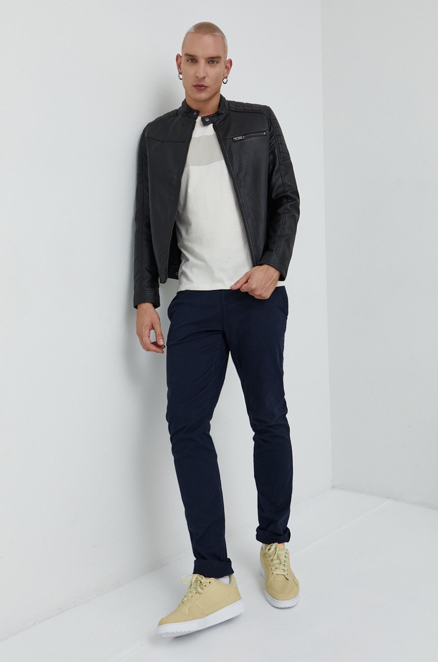 

Куртка Produkt by Jack & Jones чоловіча колір чорний перехідна