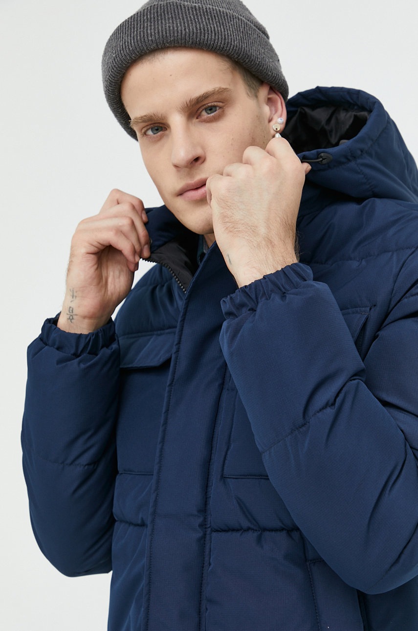

Яке Produkt by Jack & Jones в тъмносиньо с преходна изолация, Тъмносин