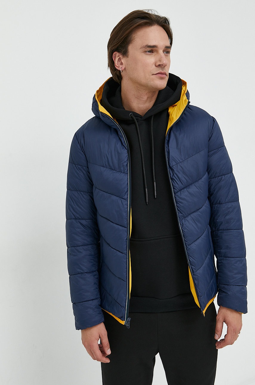 

Двусторонняя куртка Produkt by Jack & Jones мужская цвет жёлтый переходная