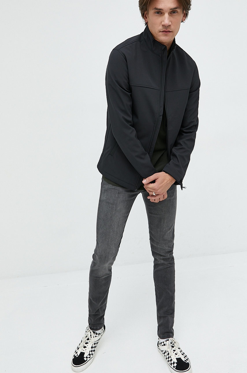 

Куртка Produkt by Jack & Jones чоловіча колір чорний перехідна