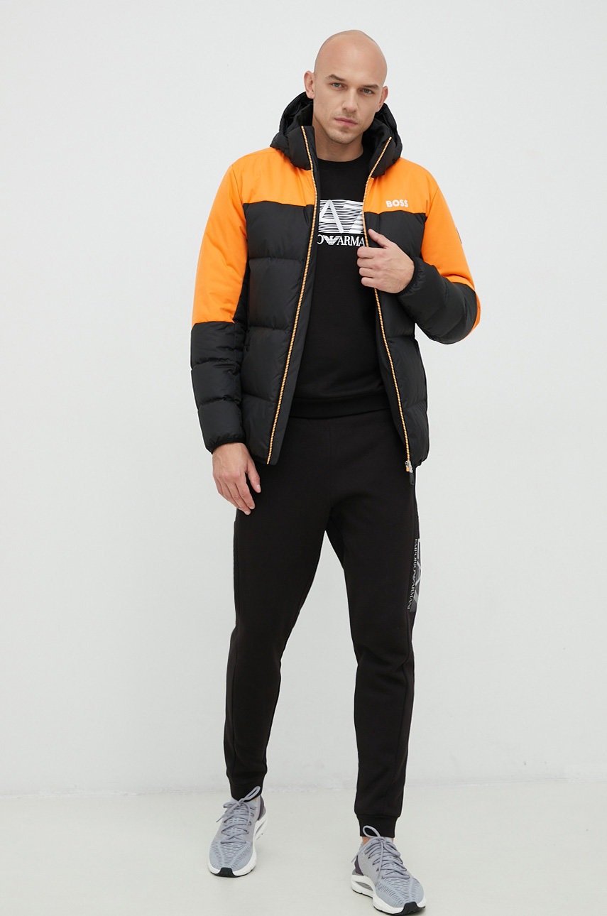 

Пухова куртка BOSS Boss Athleisure чоловіча колір чорний зимова
