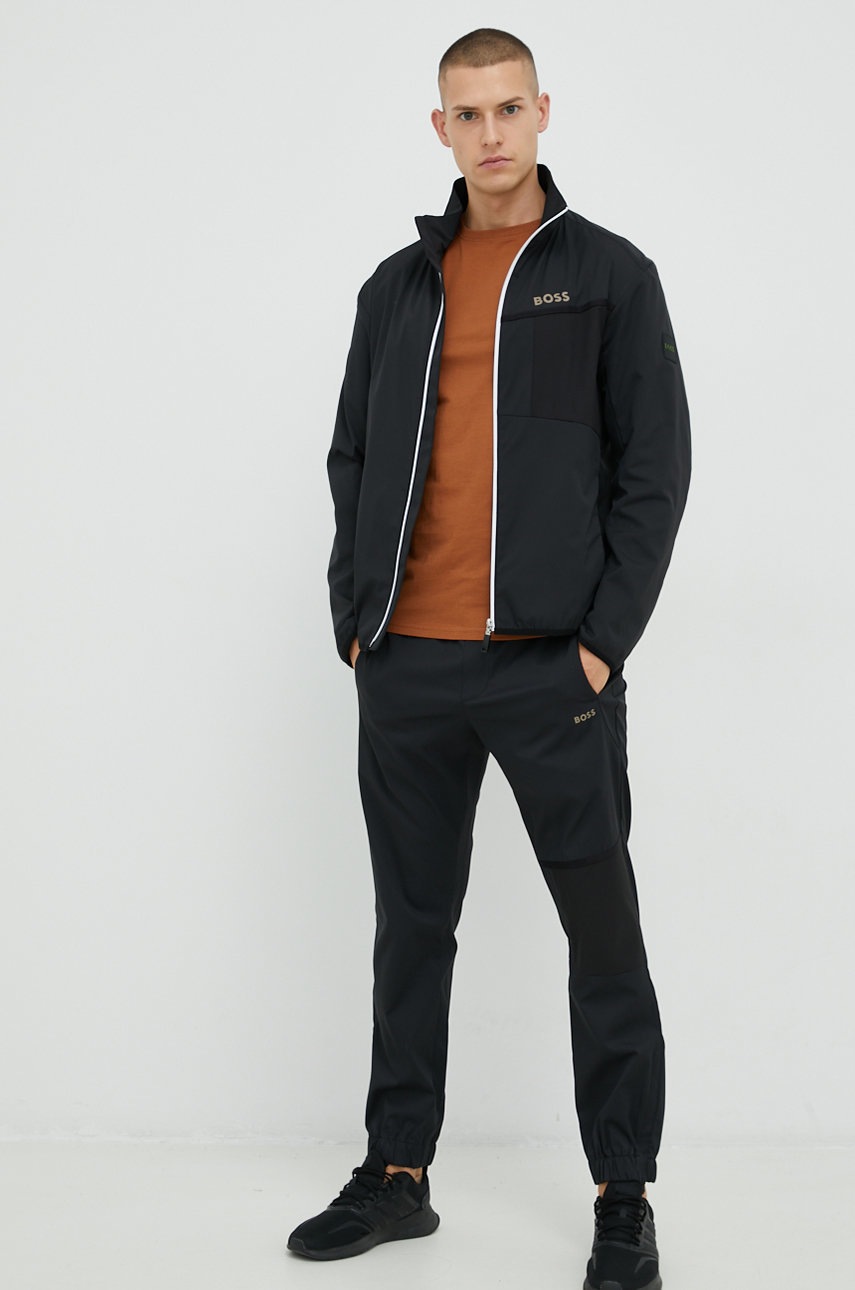 

Анцуг BOSS Boss Athleisure мъжки в черно, Черен