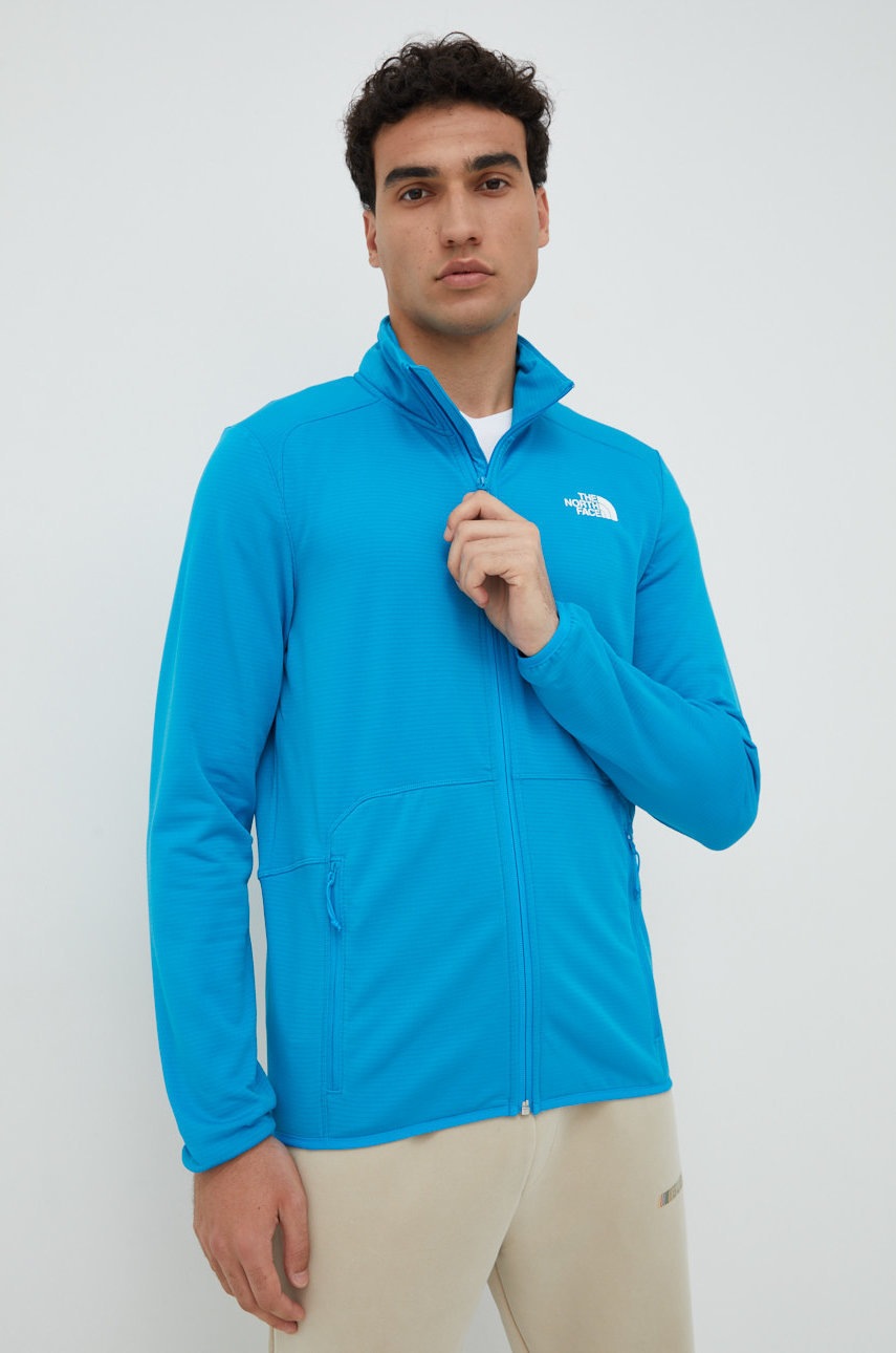 

Спортен суичър The North Face Quest с изчистен дизайн, Син