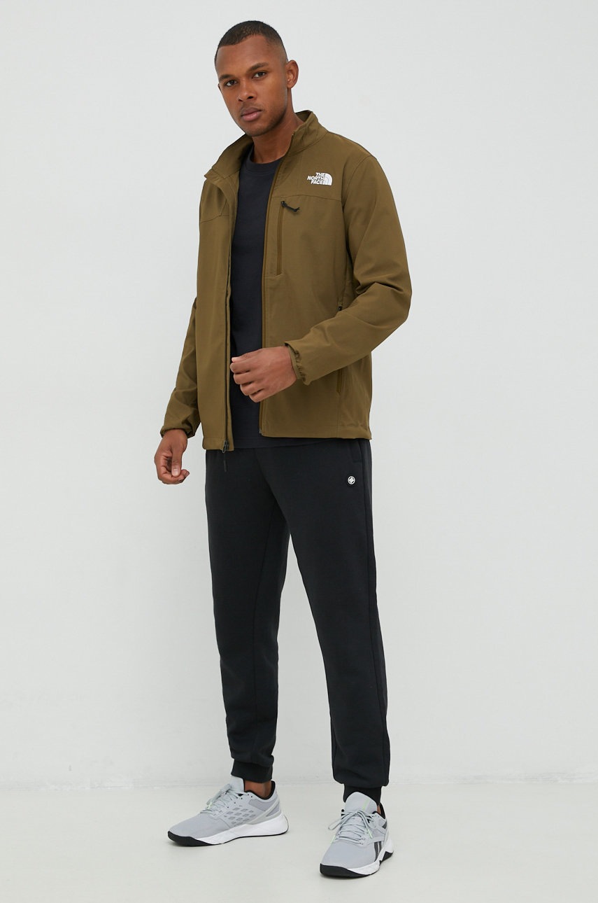 

Куртка outdoor The North Face Nimble колір зелений