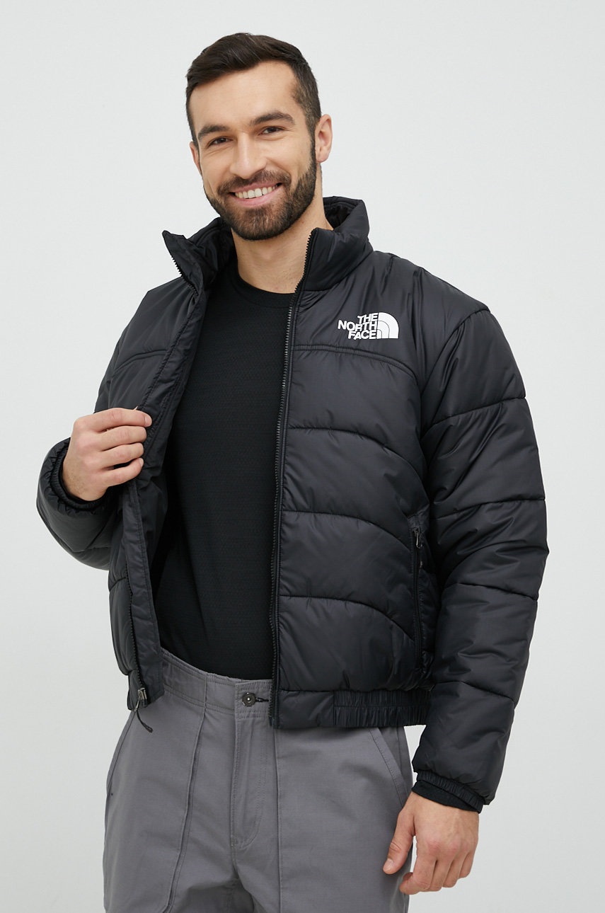 The North Face geaca MENS ELEMENTS JACKET 2000 barbati, culoarea negru, de iarna