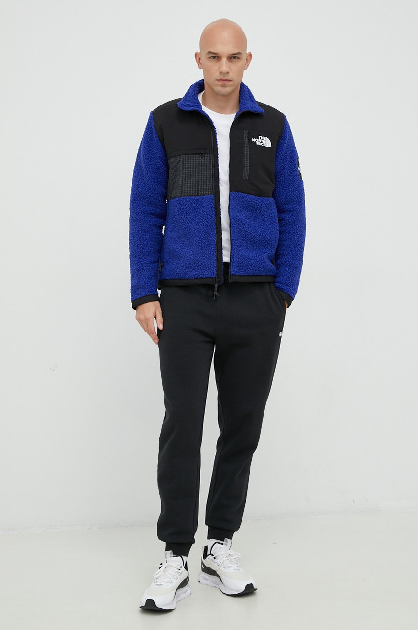 

Куртка The North Face Mens Seasonal Denali Jacket чоловіча колір синій перехідна