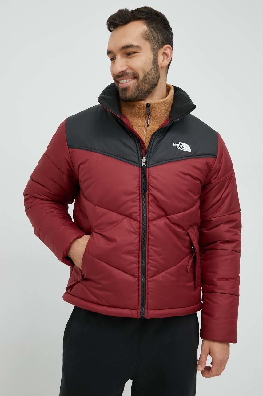 

Яке The North Face Men’s Saikuru Jacket в бордо със зимна изолация
