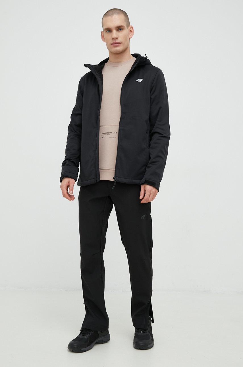 

Куртка outdoor 4F колір чорний