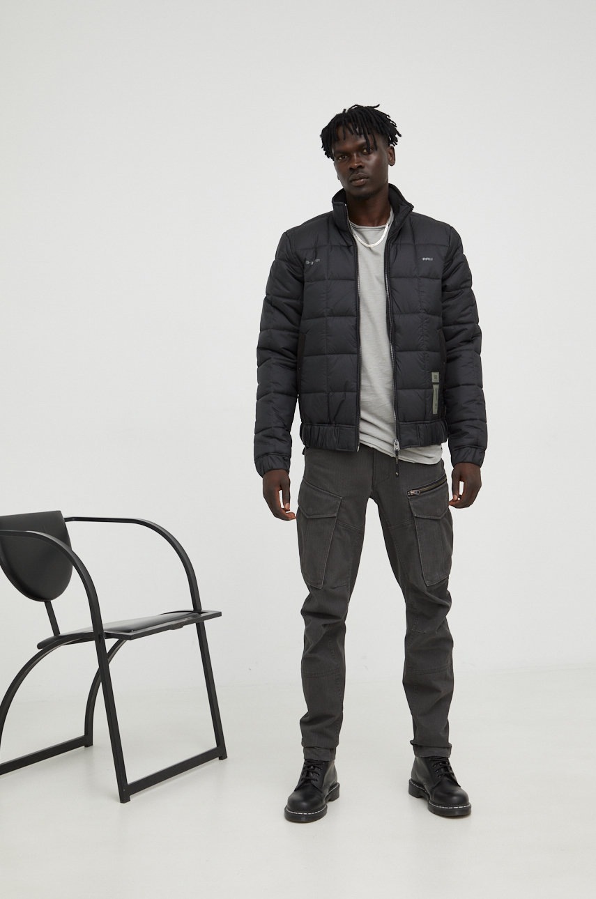 

Куртка G-Star Raw мужская цвет чёрный зимняя