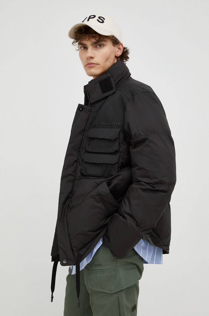 

Куртка G-Star Raw чоловіча колір чорний зимова