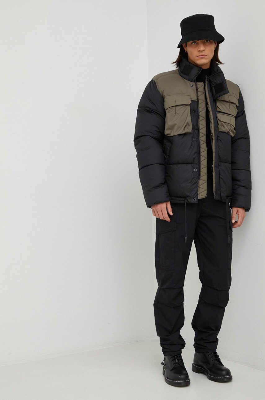

Куртка G-Star Raw мужская цвет чёрный зимняя