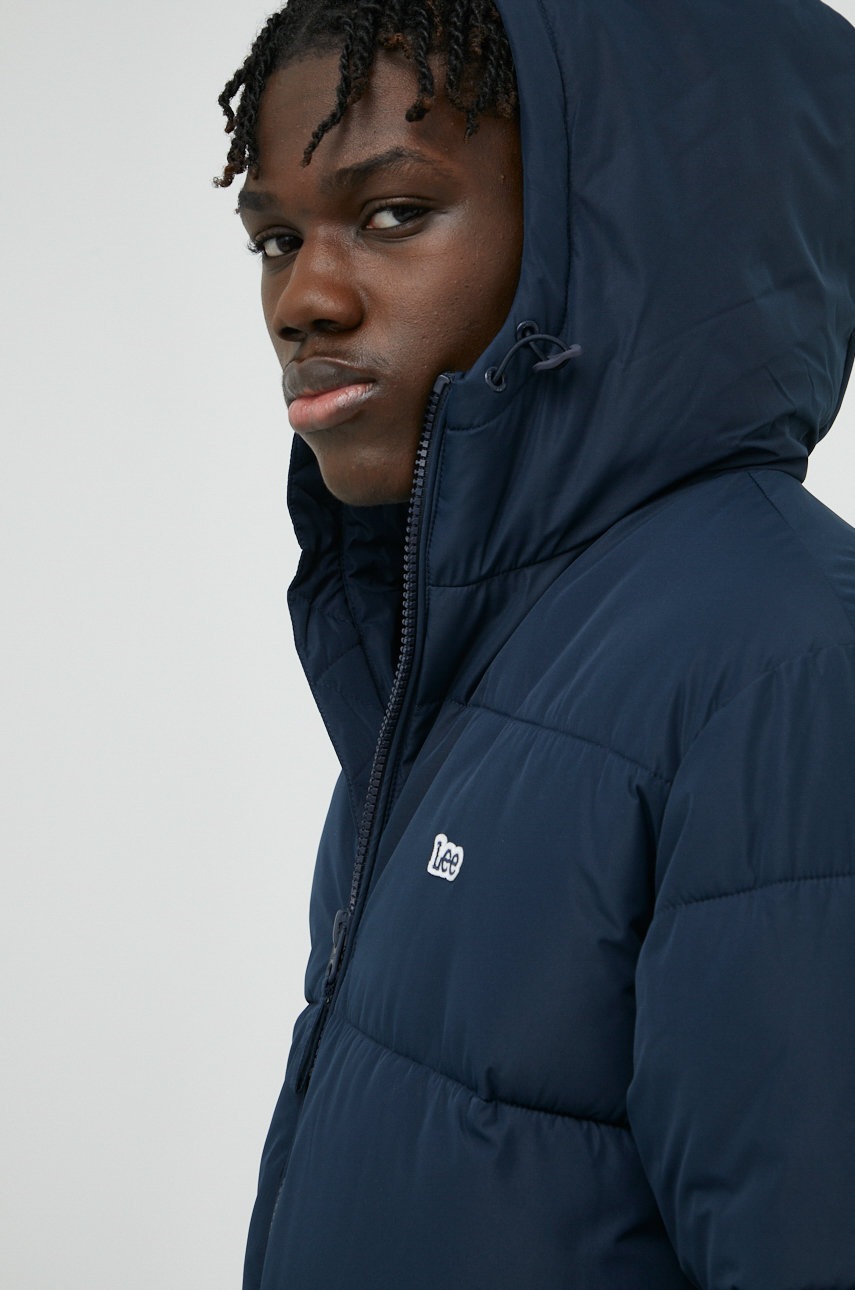 

Яке Lee в тъмносиньо със зимна изолация, Тъмносин