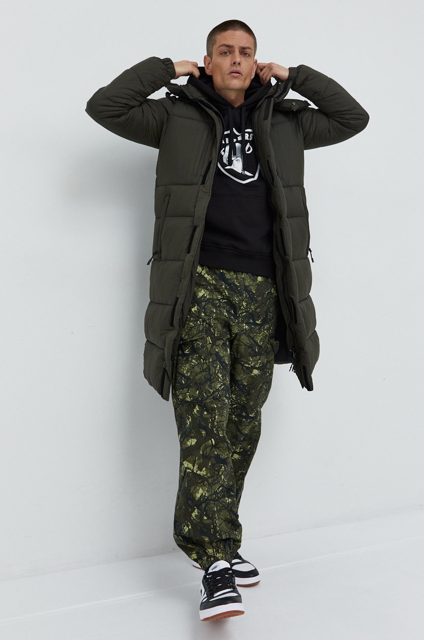 

Куртка Superdry мужская цвет зелёный зимняя