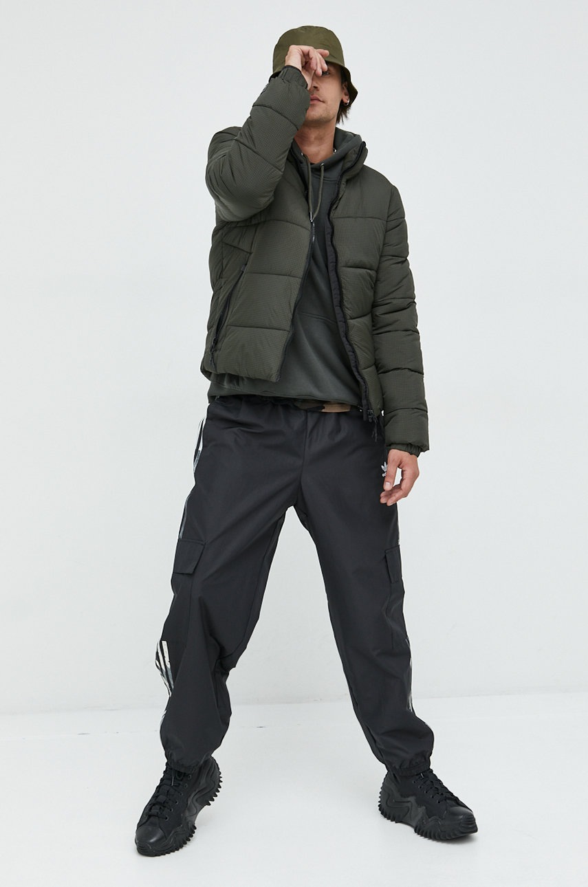 

Куртка Superdry чоловіча колір зелений зимова