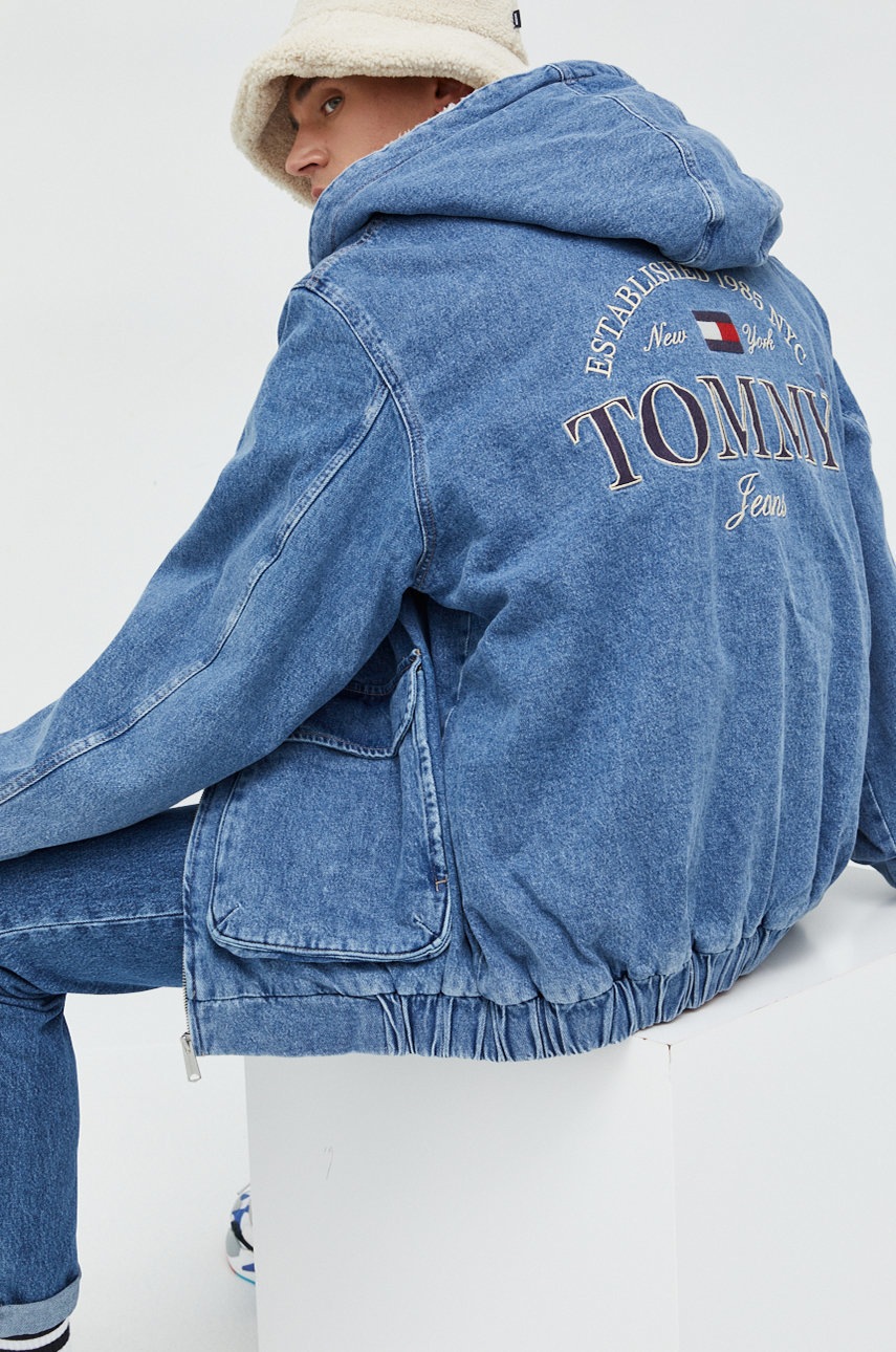 Tommy Jeans geaca barbati, de tranzitie