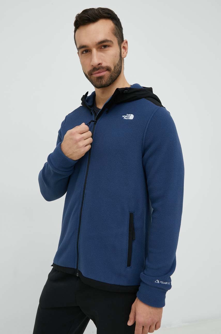 

Спортивна кофта The North Face Alpine Polartec 200 чоловіча з капюшоном однотонна