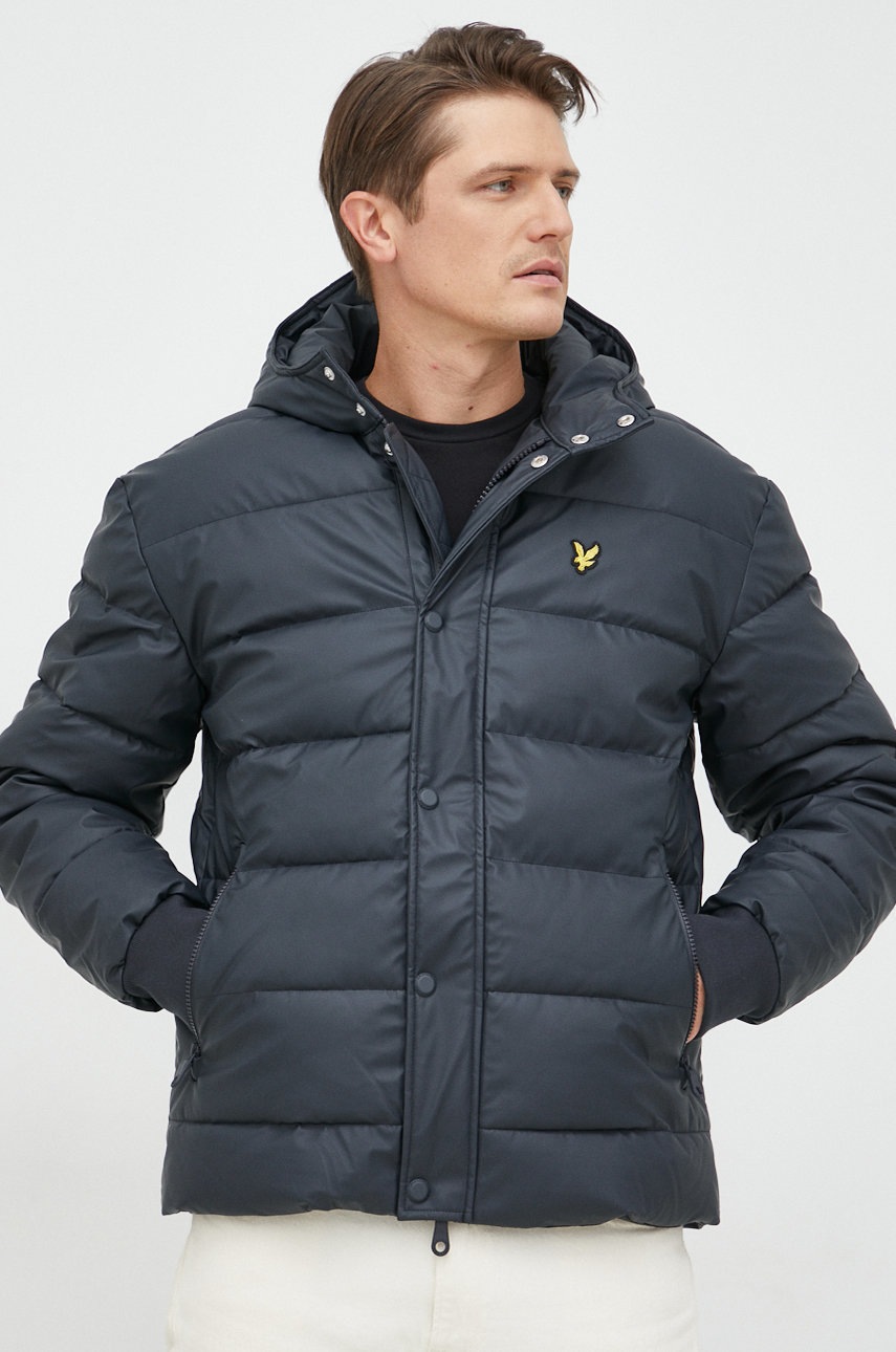 

Яке Lyle & Scott в тъмносиньо със зимна изолация, Тъмносин