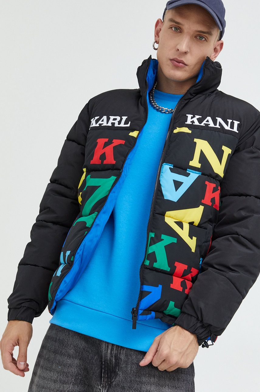 Karl Kani geacă reversibilă barbati, de iarna, oversize 6076821-multicolor