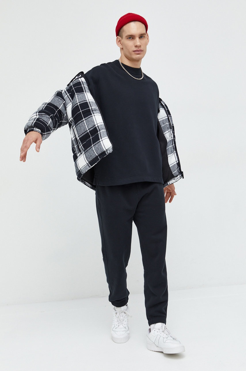 

Куртка Karl Kani чоловіча колір чорний зимова oversize