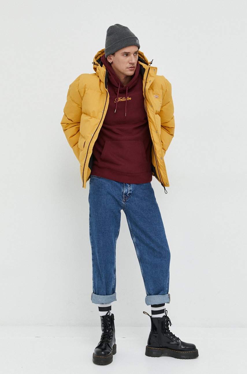 

Куртка Dickies чоловіча колір жовтий зимова