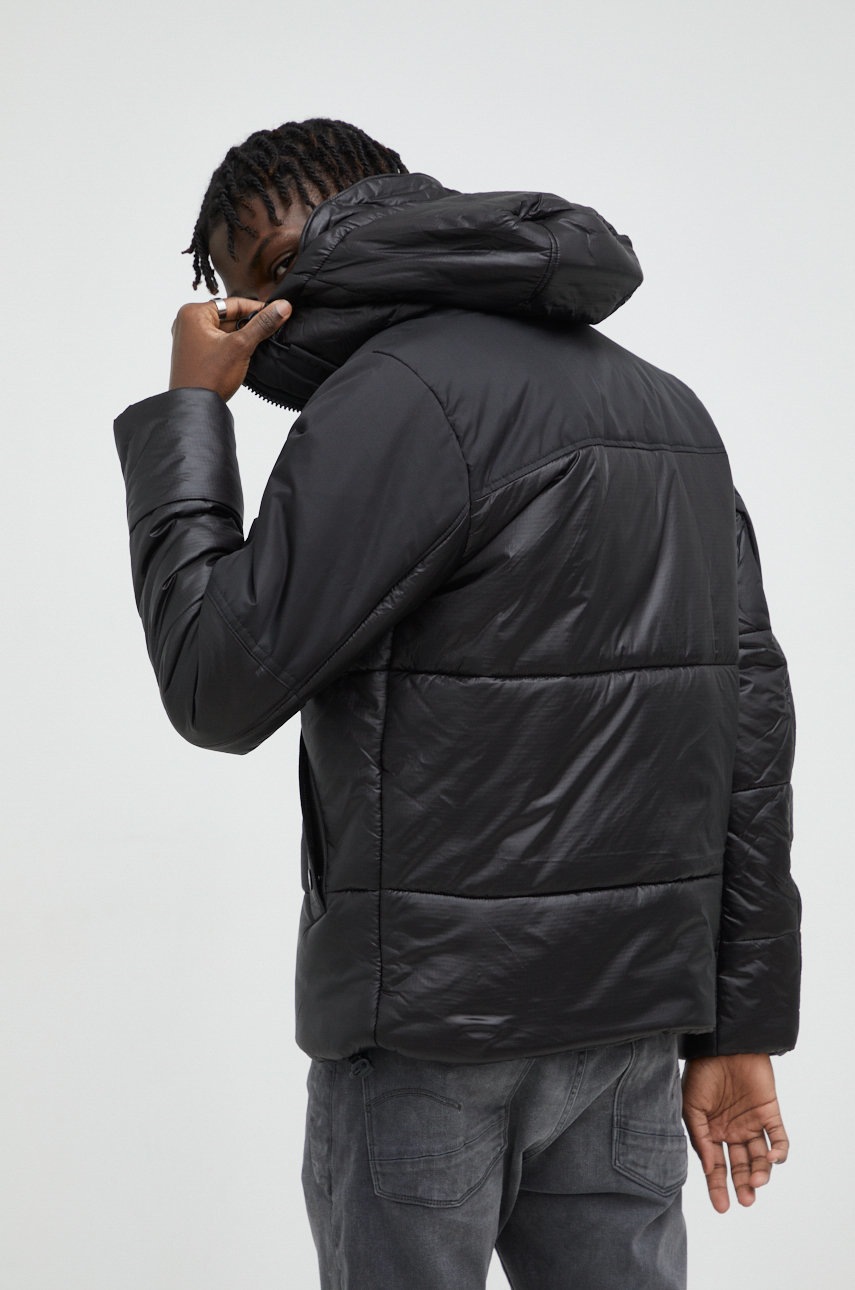 

Яке G-Star Raw в черно със зимна изолация, Черен
