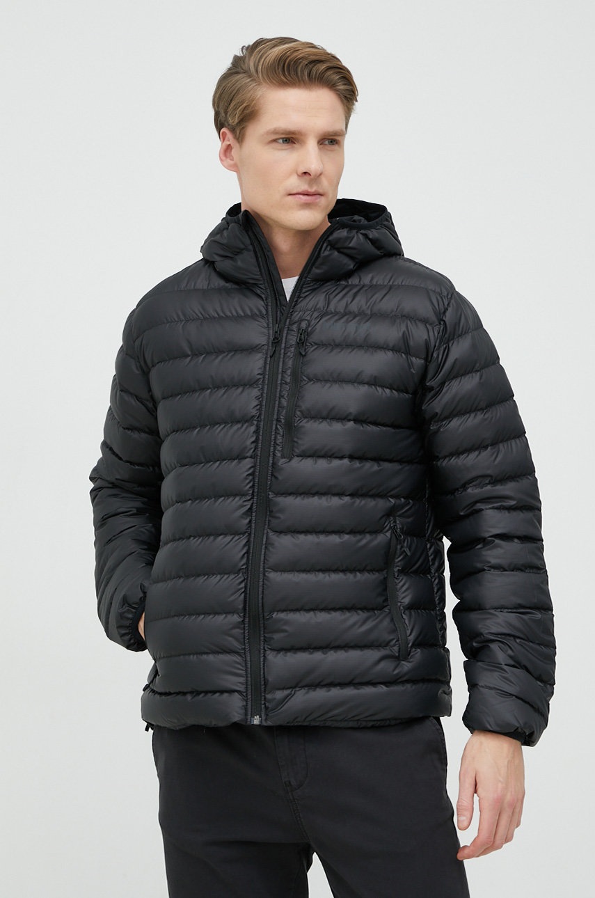 

Спортивна пухова куртка Marmot Highlander колір чорний
