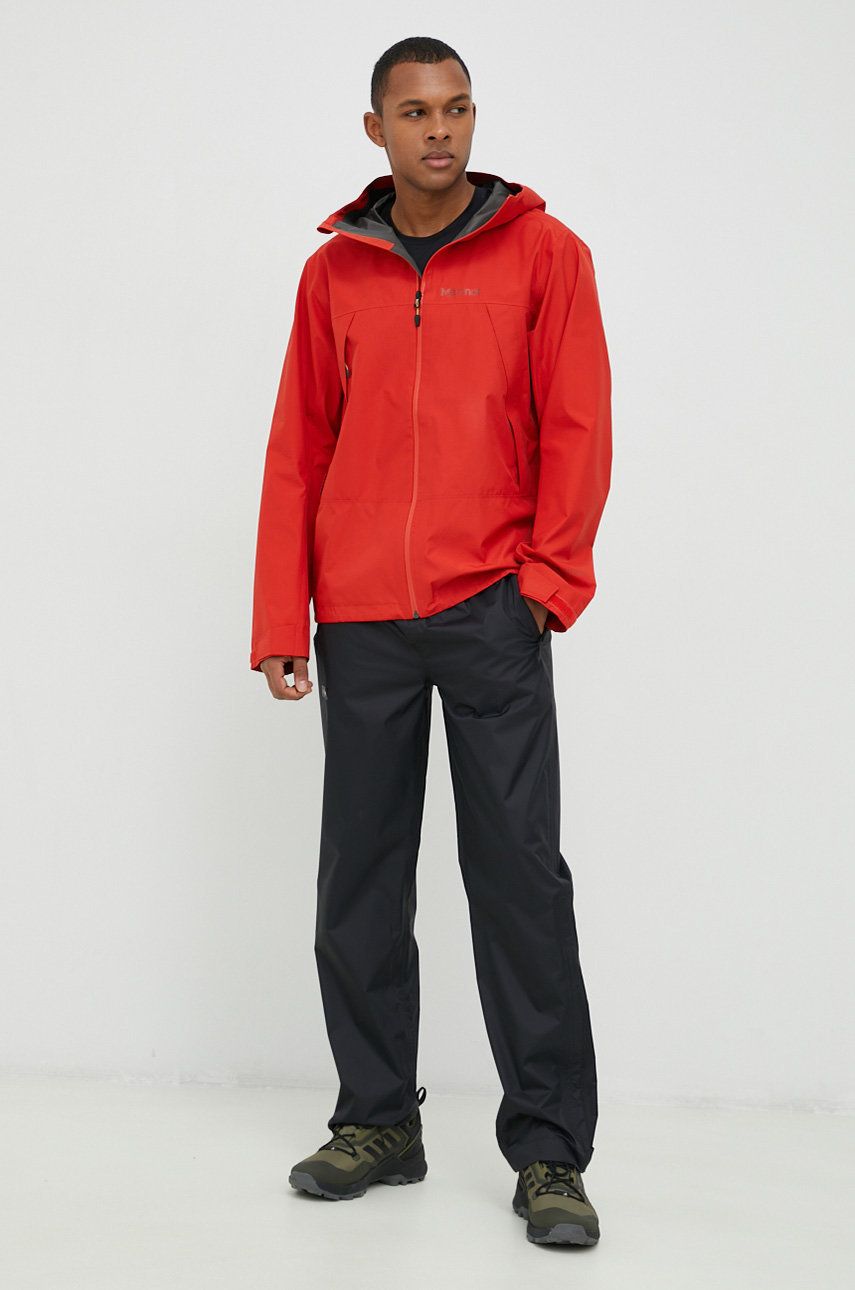 Marmot jacheta de exterior Minimalist Pro GORE-TEX culoarea rosu, gore-tex answear.ro