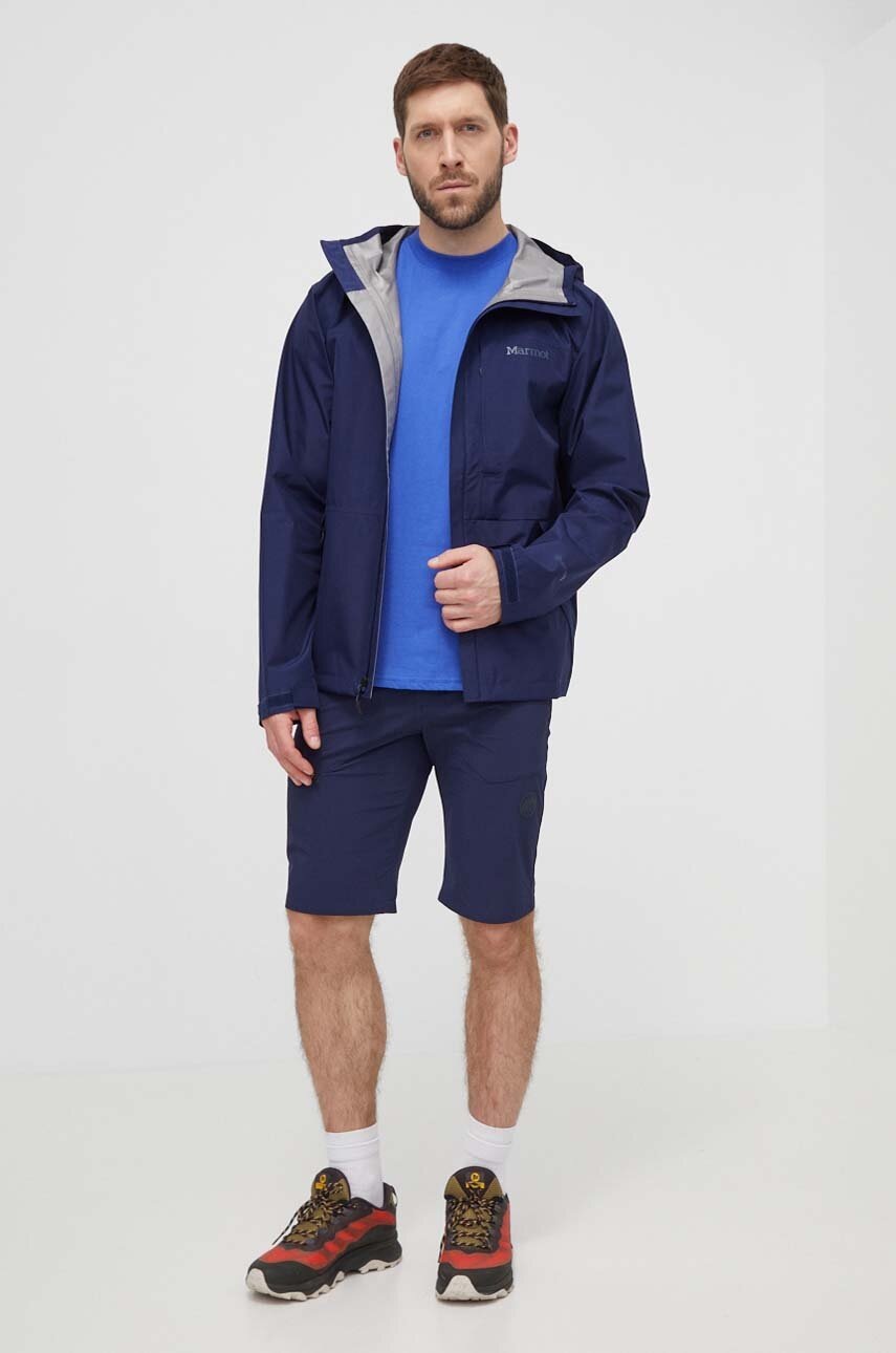 

Яке за спортове на открито Marmot Minimalist GORE-TEX в тъмносиньо с gore-tex, Тъмносин