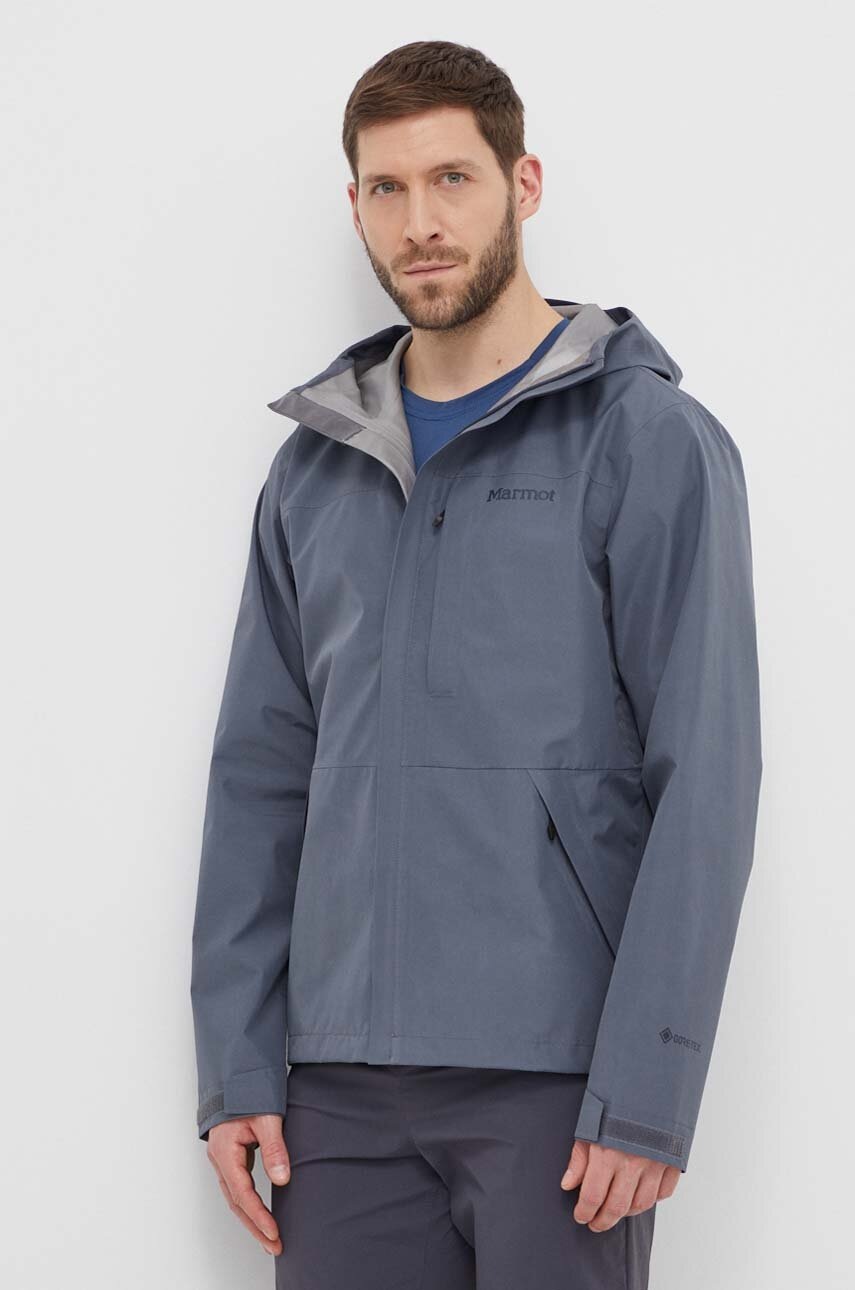 

Яке за спортове на открито Marmot Minimalist GORE-TEX в сиво с gore-tex, Сив