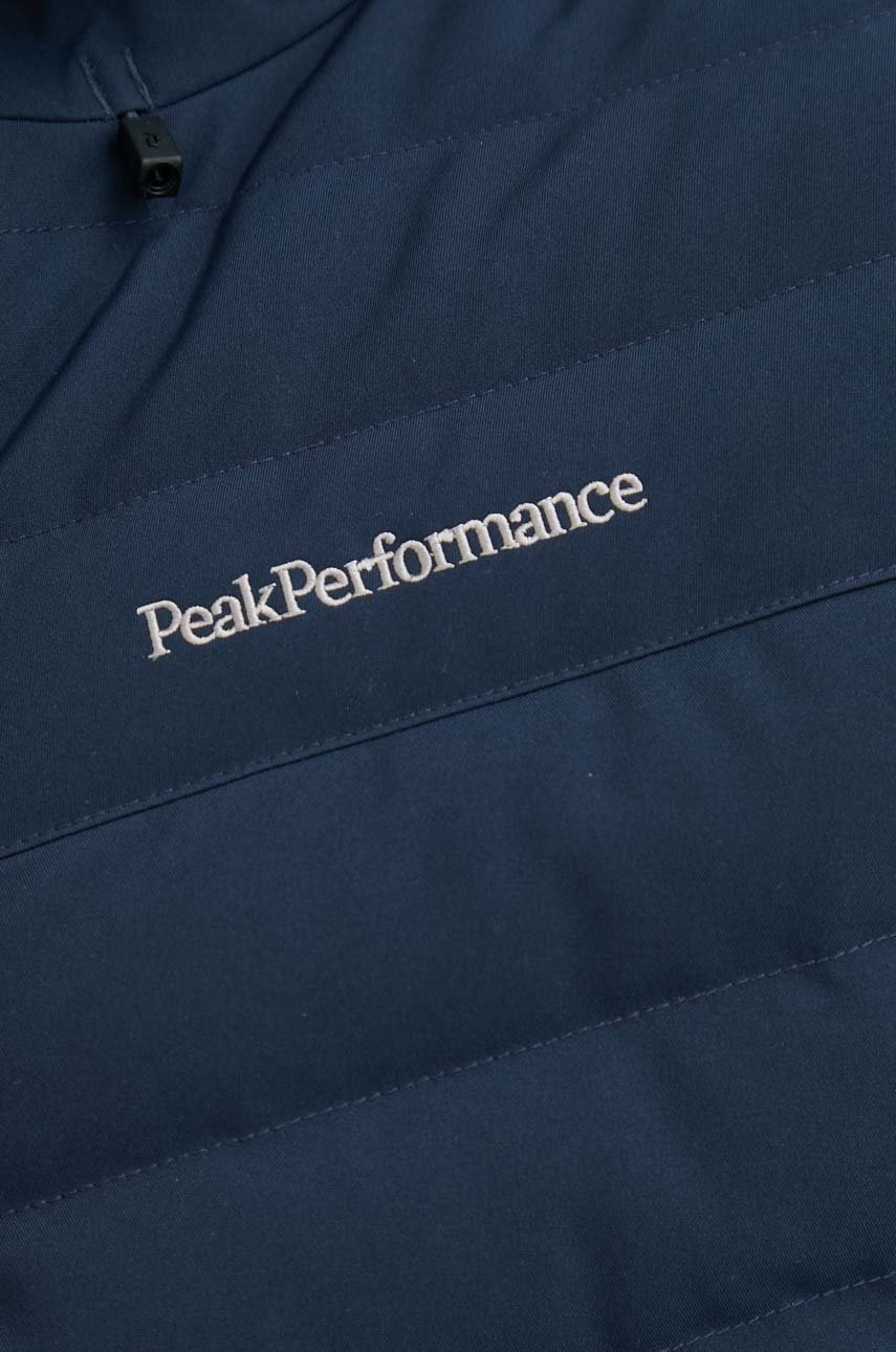 Μπουφάν με επένδυση από πούπουλα Peak Performance Frost χρώμα: ναυτικό μπλε φωτογραφία