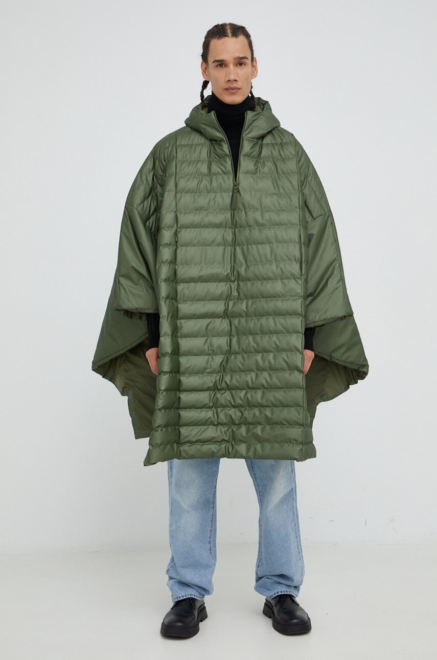 

Пончо Rains 15550 Trekker Cape колір зелений перехідна