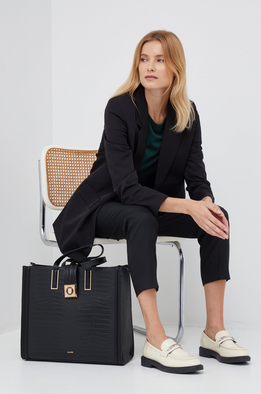 

Сако Vero Moda в черно с едно копче с изчистен дизайн, Черен