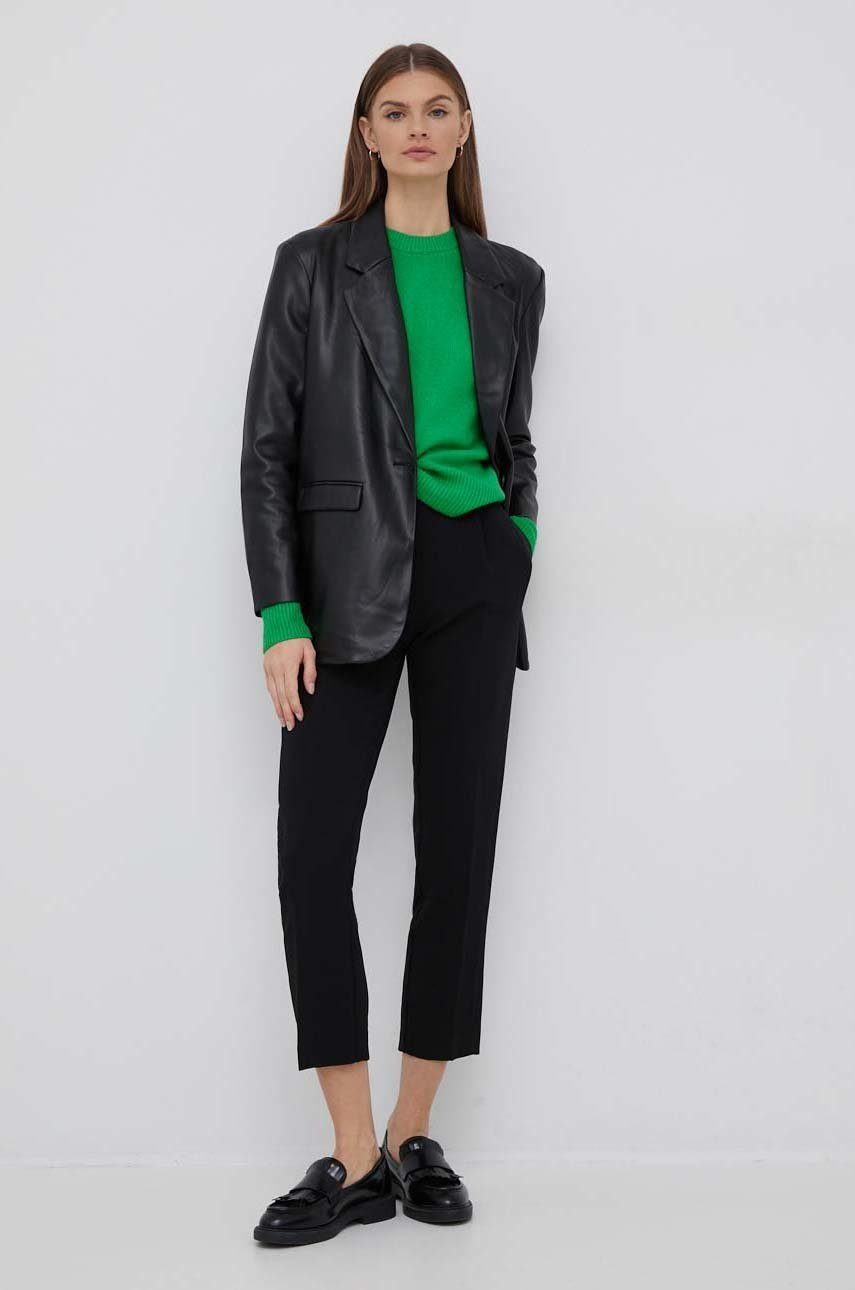 

Пиджак Vero Moda цвет чёрный oversize однотонная