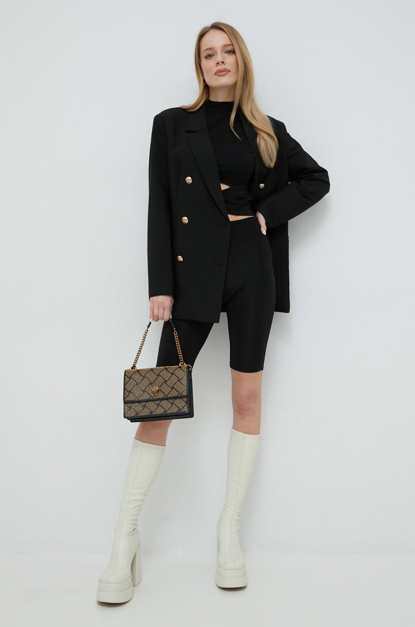 

Пиджак Bardot цвет чёрный oversize однотонная