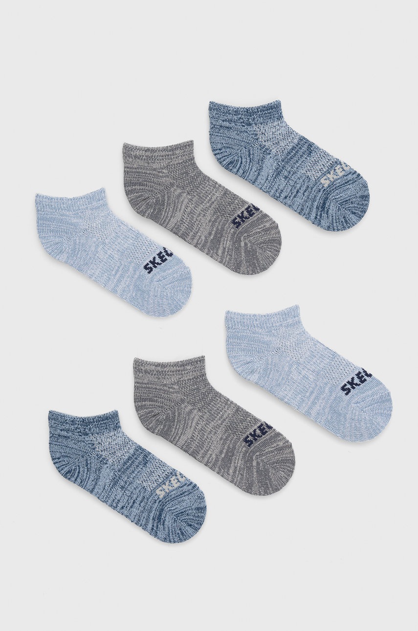

Детски чорапи Skechers (6 чифта), Син
