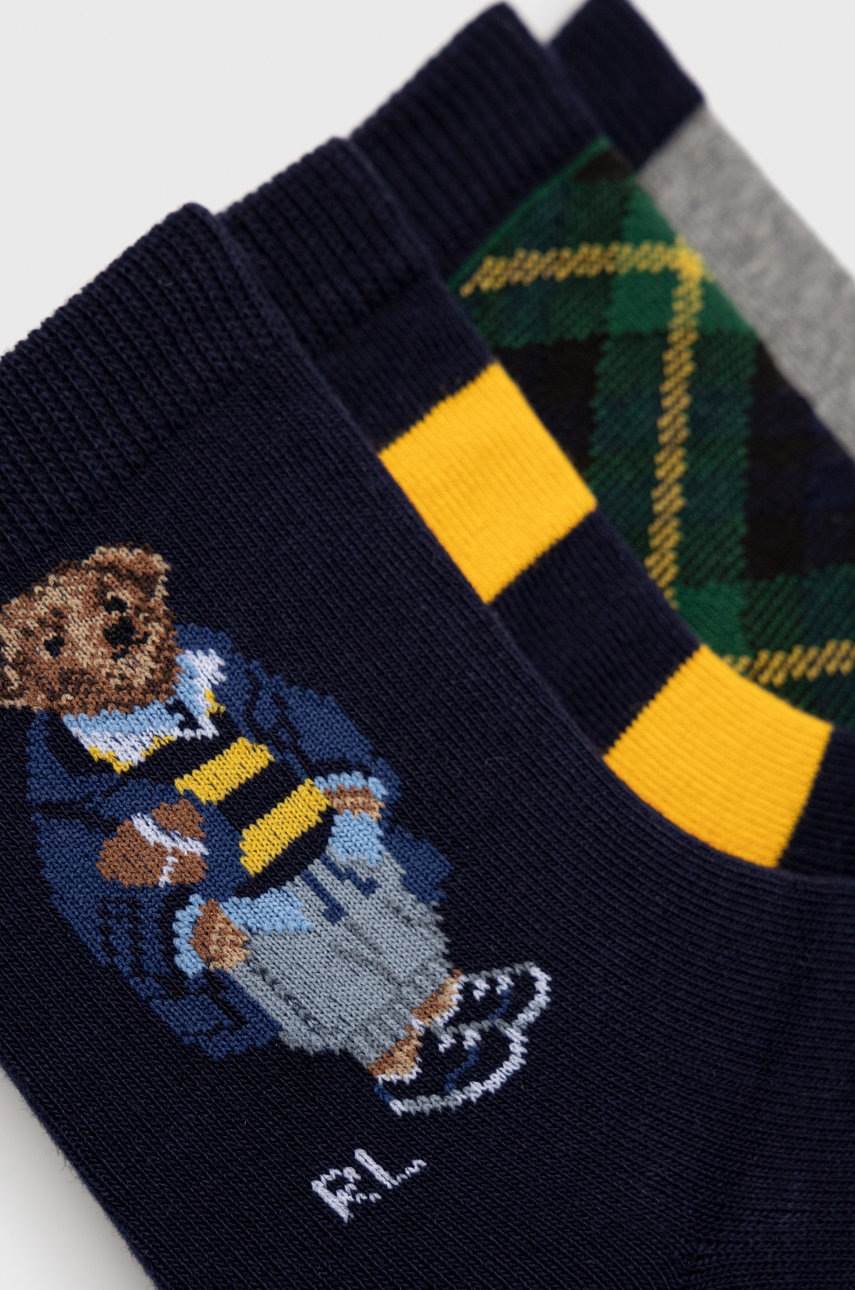 

Дитячі шкарпетки Polo Ralph Lauren колір синій