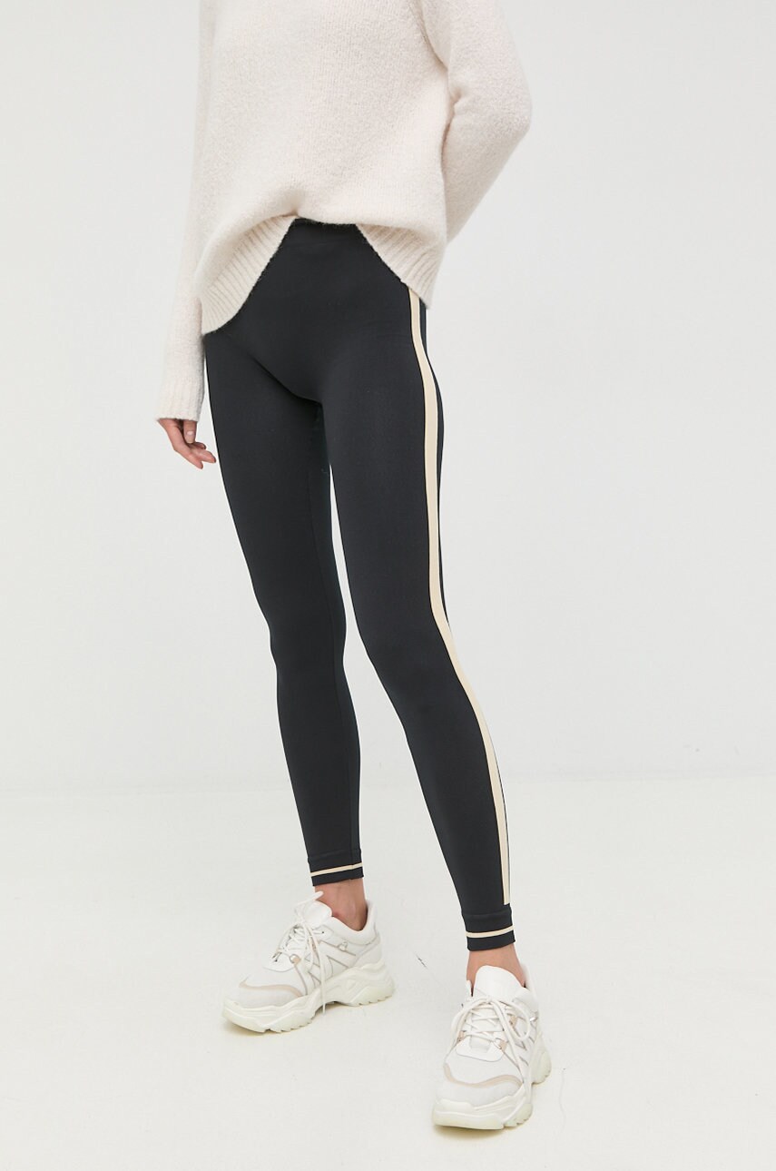 

Леггинсы Weekend Max Mara женские цвет серый однотонные