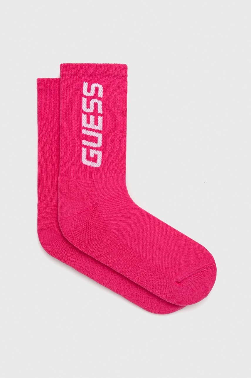 

Шкарпетки Guess жіночі колір фіолетовий