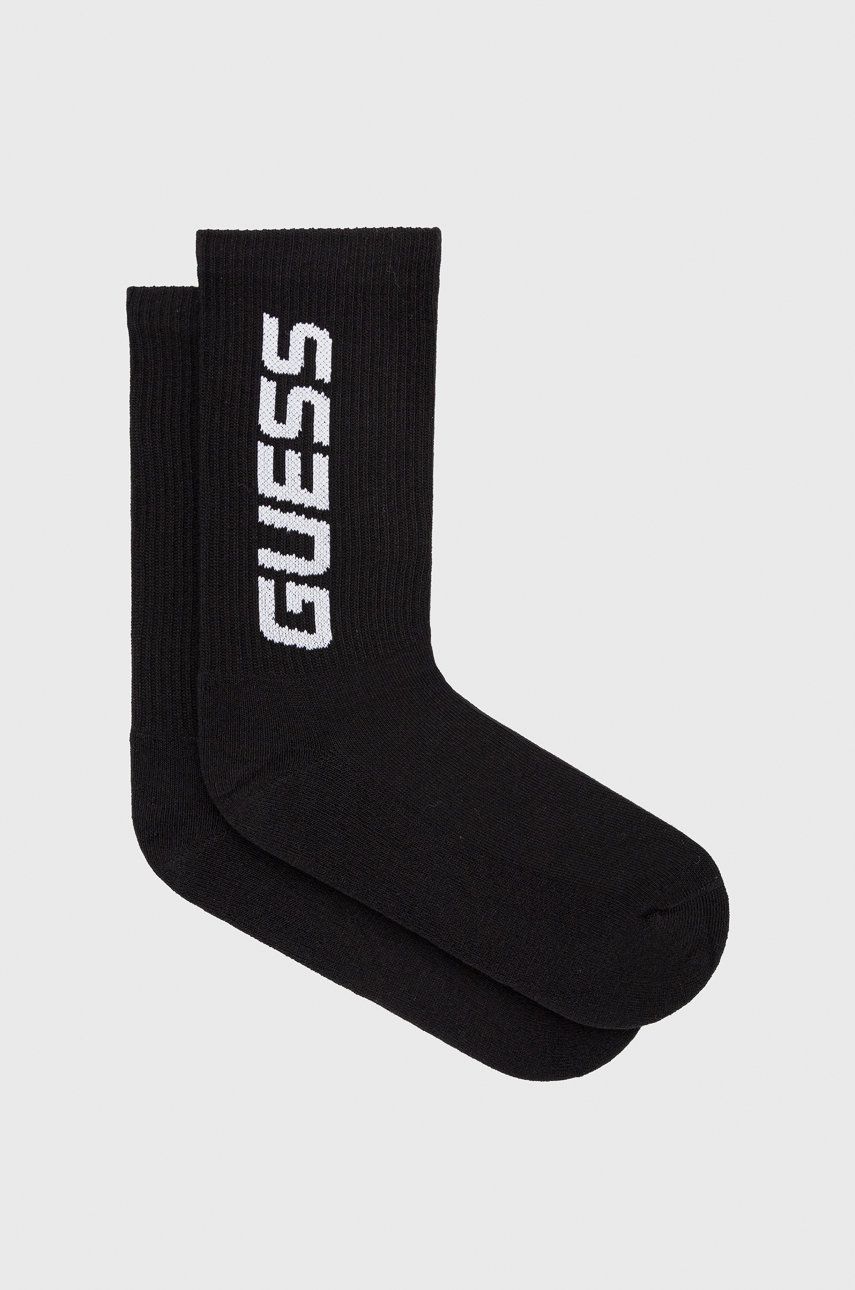Ponožky Guess ERIN dámské, černá barva, V2YZ04 ZZ00I