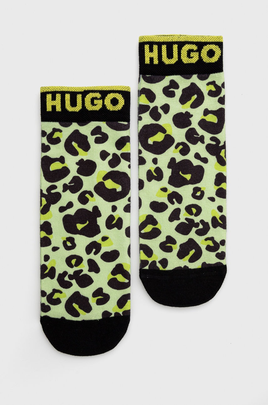 

Чорапи HUGO в зелено, Зелен