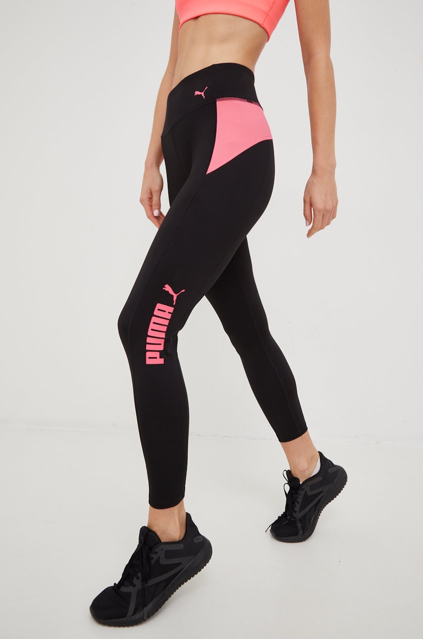 

Клин за трениране Puma Trail All Day в черно с принт, Черен