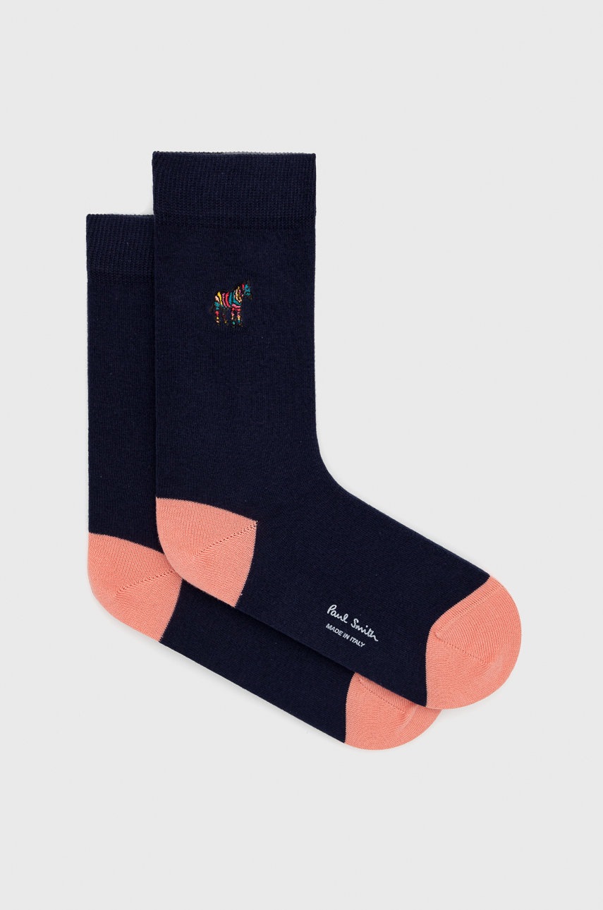 

Шкарпетки Paul Smith жіночі колір синій