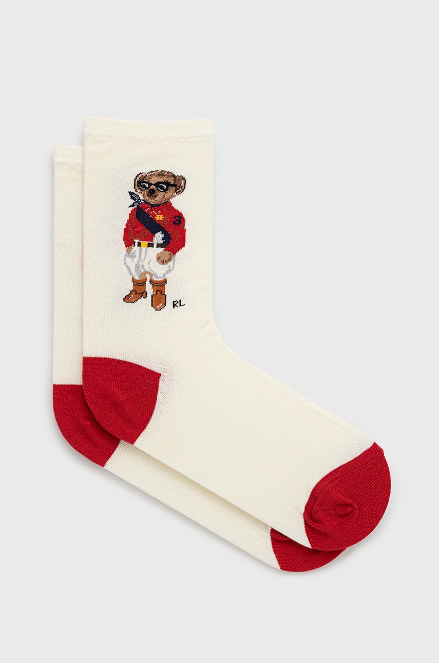 

Чорапи Polo Ralph Lauren в бежово, Бежов