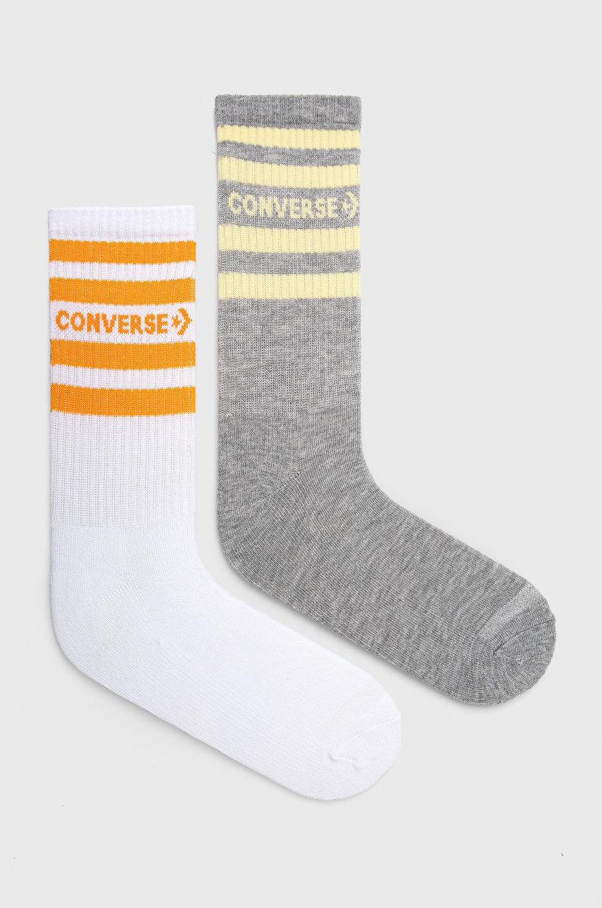 

Чорапи Converse 2 чифта в сиво, Сив