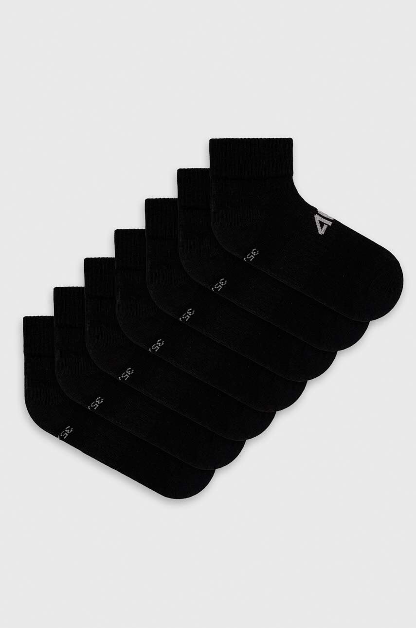 4f sosete 7-pack femei, culoarea negru