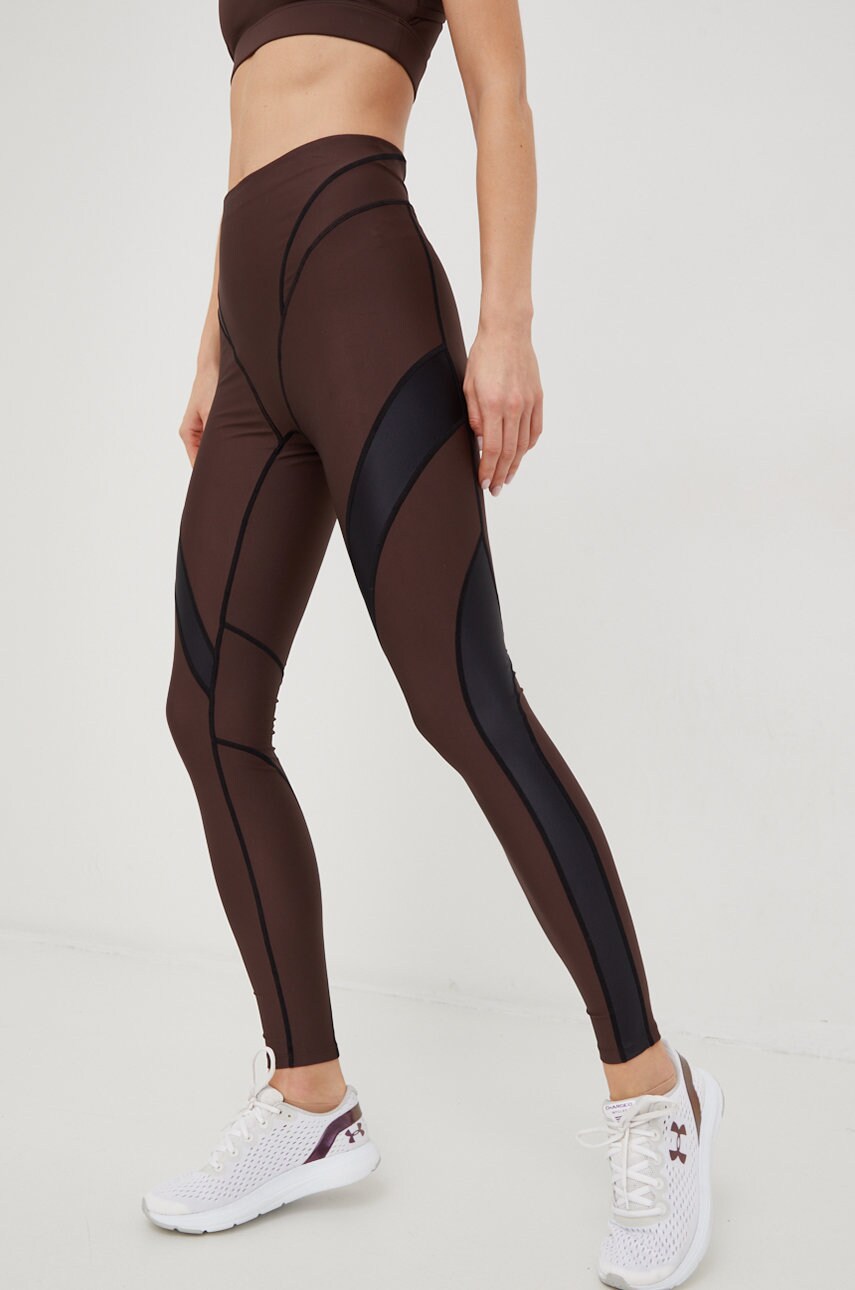 P.e nation leggins de antrenament mastery femei, culoarea negru, modelator